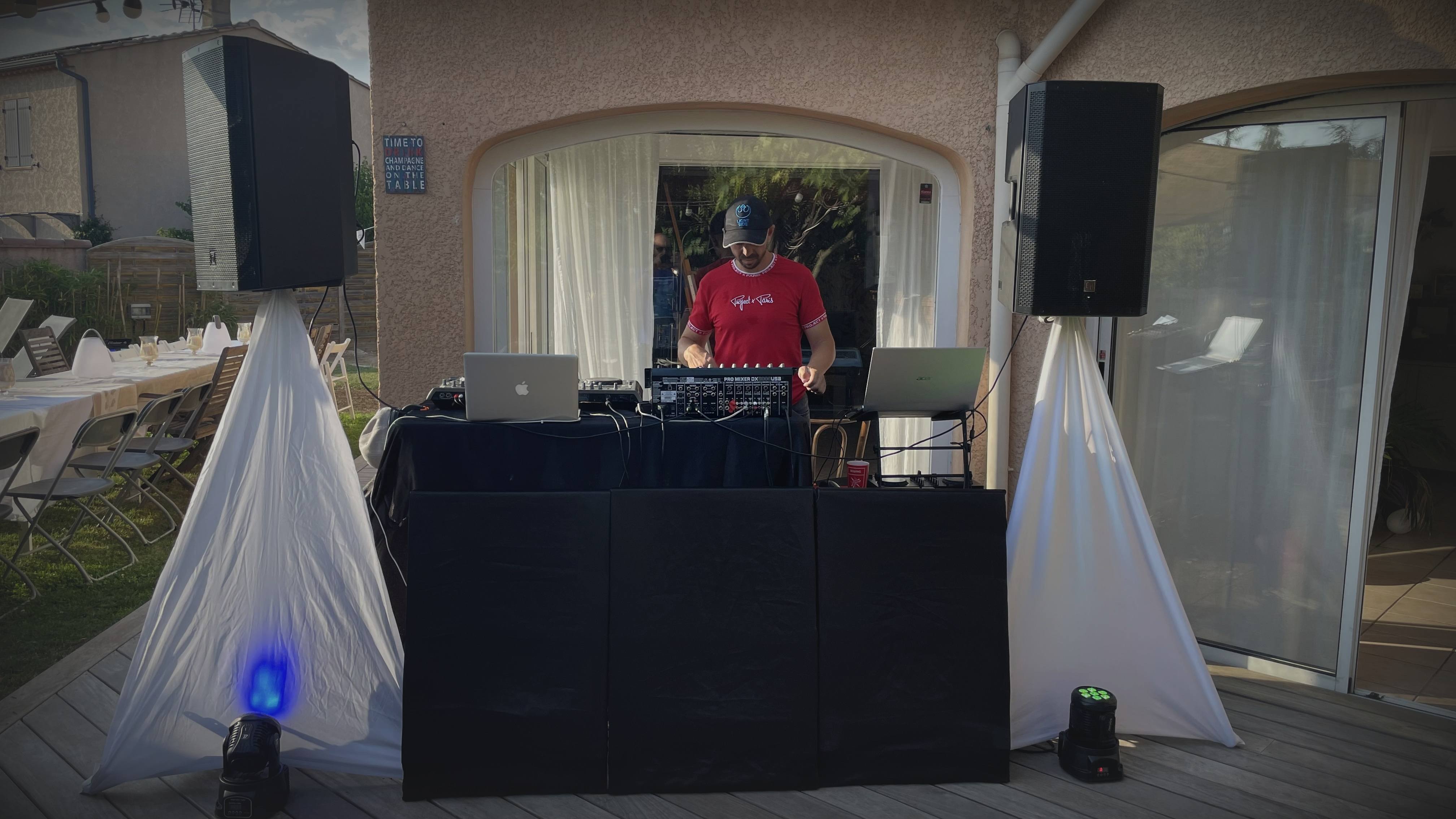 Setup AnimaSON – Pioneer DJ, ElectroVoice, Lasers RVB